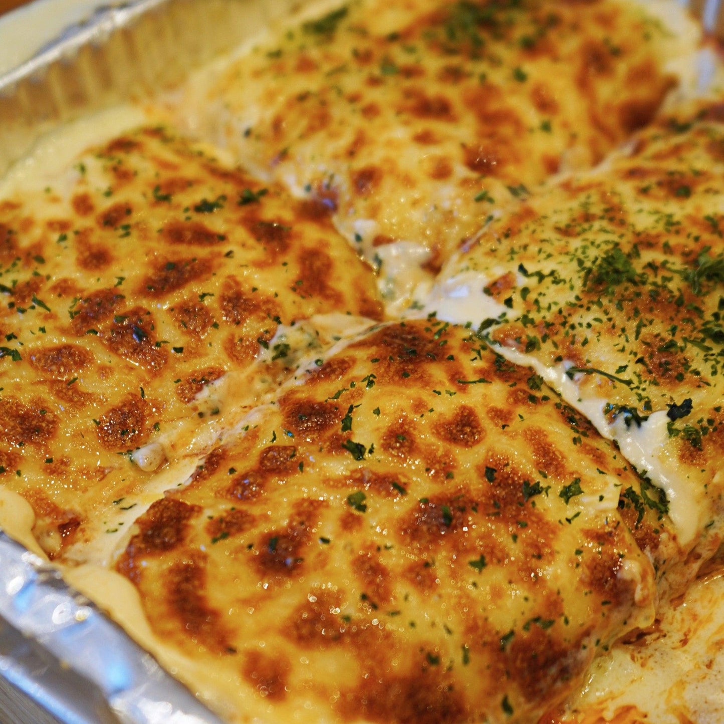 Baked Three-Cheese Lasagna Platter